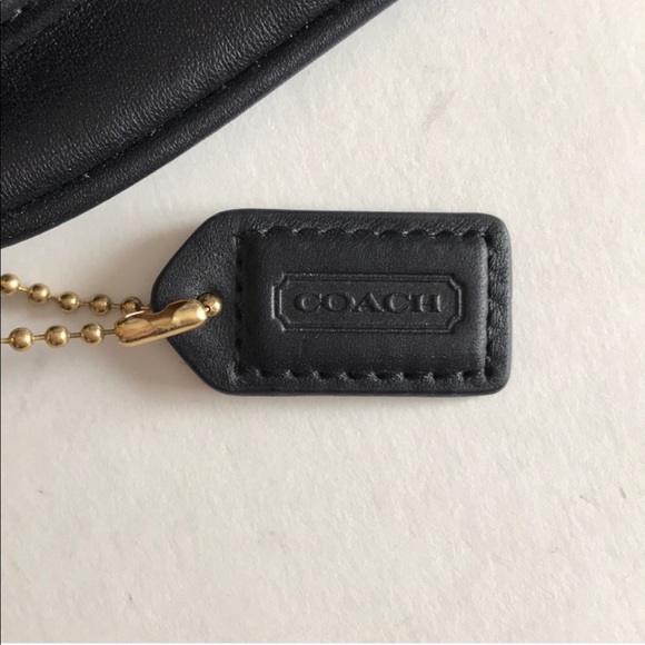 Coach Black Leather Wristlet - Picture 3 of 5
